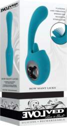 EVOLVED HOW MANY LICKS Rechargeable Silicone