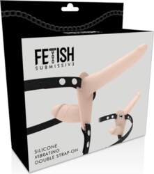 Fetish Submissive Adjustable Double Silicone Harness
