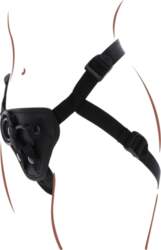 Get Real Adjustable Strap-On Harness Black