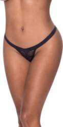 Magic Silk Exposed Mesh Split Crotch