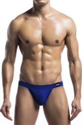 MOB - FETISH JOCKSTRAP BLUE SWIMSUIT