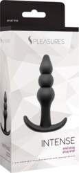 S Pleasures Intense Plug Black