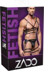 ZADO Leather Harness Set M/L -