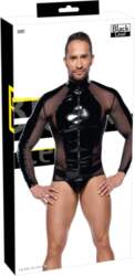 Black Level Vinyl & Mesh Long