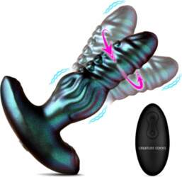 Creature Cocks Octo-Squirm Vibrating Plug 12