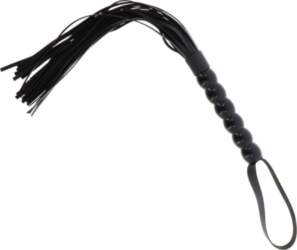 HIDDEN DESIRE Long Beaded Flogger Whip