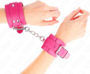 KINK - WRIST RESTRAINTS RASPBERRY ROSE
