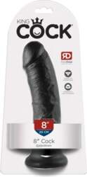 Pipedream King Cock Model 8" Black