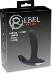 Rebel Intimate Machine Black 3-Function Prostate
