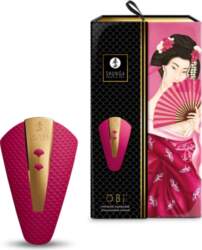 Shunga Obi Intimate Massager Raspberry -