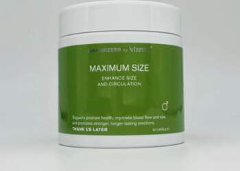 Viamax Maximizers Maximum Size 60 Capsules