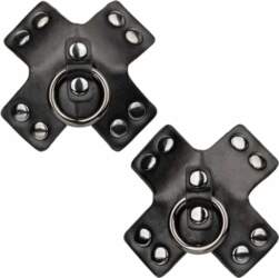 CalExotics Euphoria O-Ring Black Nipple Shields