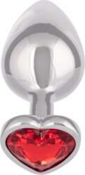 CALEXOTICS Jewel Large Ruby Heart Plug
