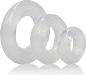 CALEXOTICS Premium Silicone Ring Set 3-Pack