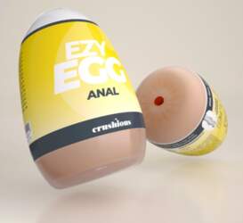 Crushious Ezy Egg Intimate Device Yellow