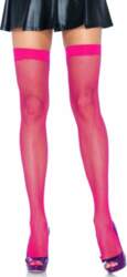 Leg Avenue Fishnet Thigh Highs Pink