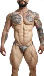 MOB - DNGEON SNAP JOCKSTRAP GRAY