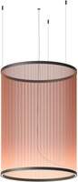 Vibia LED piekaramā lampa ARRAY sarkanbrūna