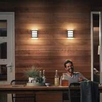 Philips LED āra sienas gaisma Python