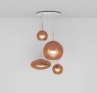 Tom Dixon Copper Range Apaļais piekaramais