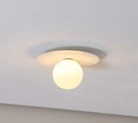 TK Lighting Griestu lampa Pixie, balta