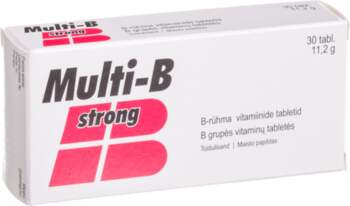 Vitabalans Oy MULTI-B STRONG, 30 tabletes