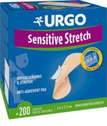 URGO SENSITIVE STRETCH, elastīgs plāksteris, 3
