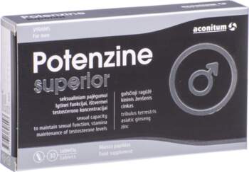 Aconitum POTENZINE SUPERIOR, 30 tabletes