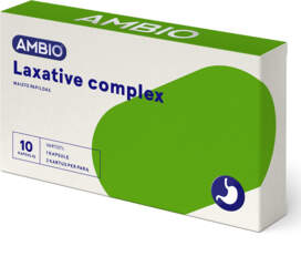 Limedika AMBIO LAXATIVE COMPLEX, 10 kapsulas