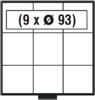 Вкладыши из фетра Maxi 3 x
