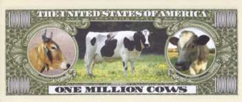 Miljons dolāru banknote "Viens miljons