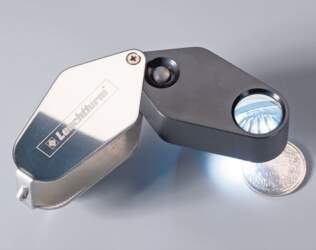 Карманная лупа LU 24 LED с