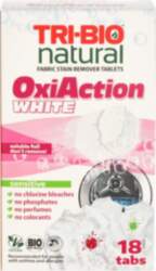TRI-BIO LAUNDRY TABLETS OXY-ACTIOON WHITE, 18