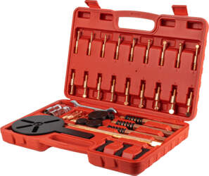 Three-claw bearing puller with hooks 44
