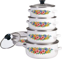 King Hoff 5 pcs. saucepan sets