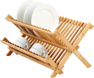 KING HOFF Folding bamboo dish                                                            dryer