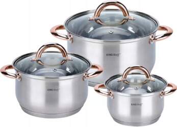 King Hoff Set of pots, 6