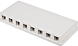 MOUNT BOX FOR KEYSTONE CONNECTORS FX8-MULTI