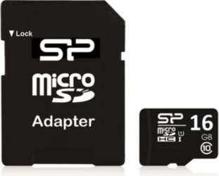 Silicon Power, 16 GB, MicroSDHC, SD