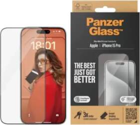 PanzerGlass, Screen protector, Apple, iPhone 15