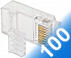 MODULAR PLUG RJ45/6*P100