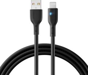 IPhone kabelis ar LED USB -