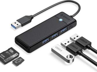 HUB adapteris 4 portu USB-A -