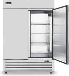 Kitchen Line nerūsējošā tērauda ledusskapis ar