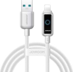 USB-A - iPhone Lightning 3A kabelis