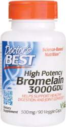 High Potency Bromelain 3000 GDU, 500mg