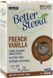 Better Stevia Packets, French Vanilla -