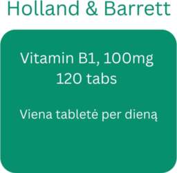 Vit B1, 100 mg - 120