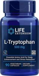 L-triptofāns, 500 mg – 90 kapsulas