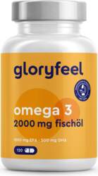 Gloryfeel Omega 3 kapsulas - Augsta